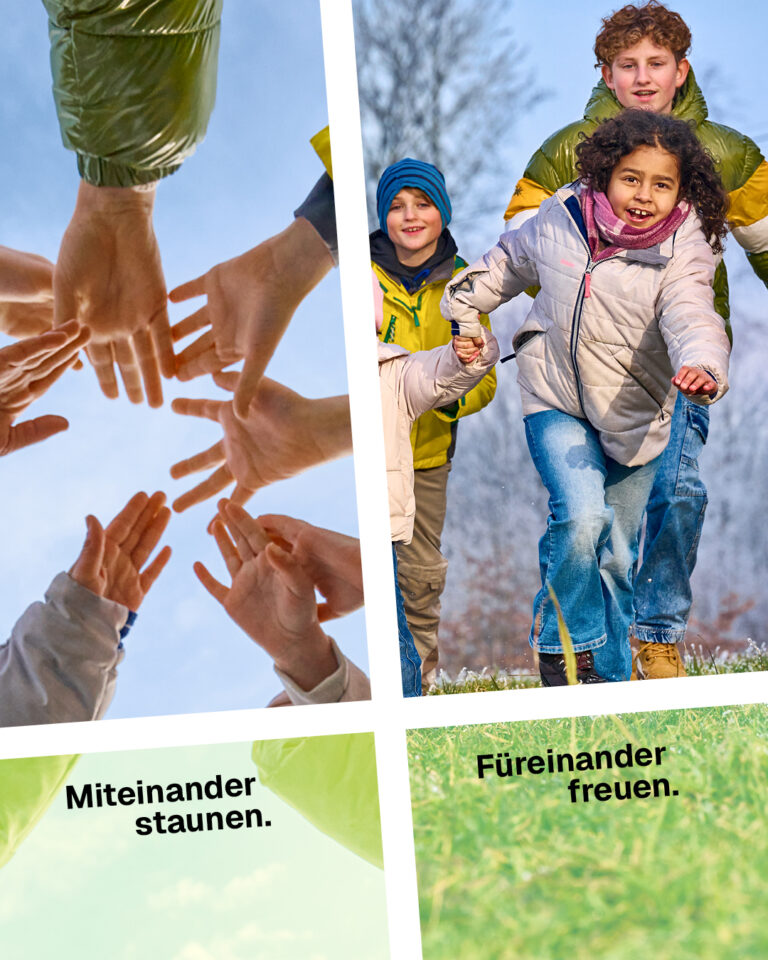 Gemeinschaft, Freude und Staunen erleben.